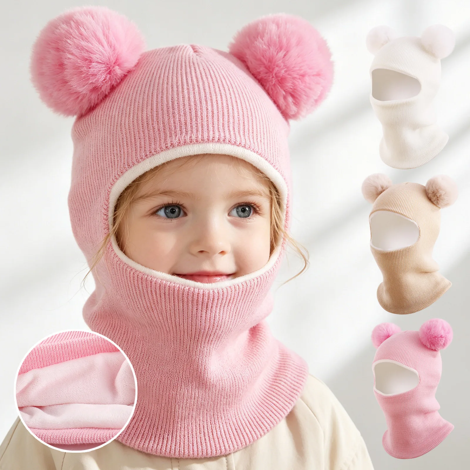 balaclava-infantil-de-inverno-com-capuz-de-trico-forro-de-la-protecao-de-orelha-grossa-e-quente-com-pompom-para-meninos-e-meninas-–-ideal-para-uso-externo