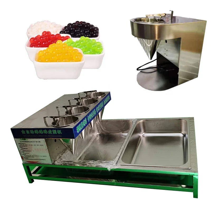 

New Arrival Maker Popping Boba Making Machine For Bubble Tea Equipment Full Set
