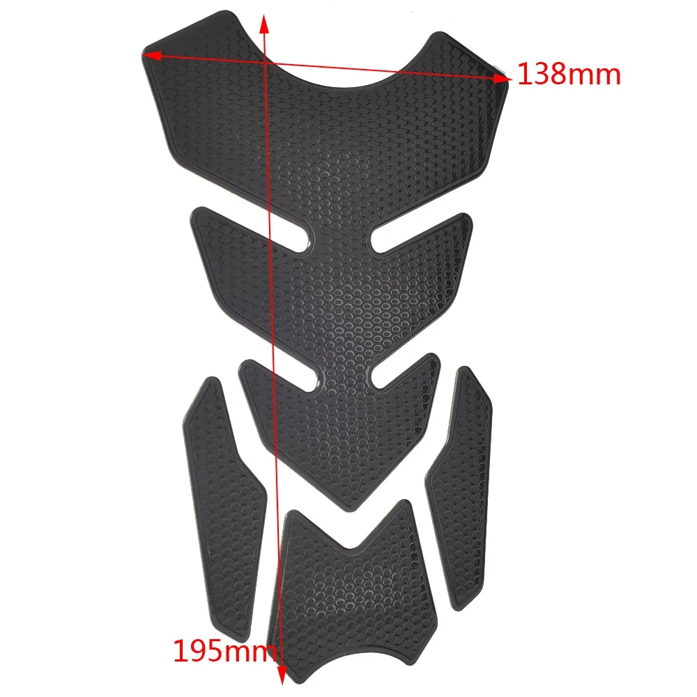 Universal Motorcycle Gas Fuel Tank Pad Protector Rubber Pad for Yamaha Honda Kawasaki Suzuki Triumph Aprilia