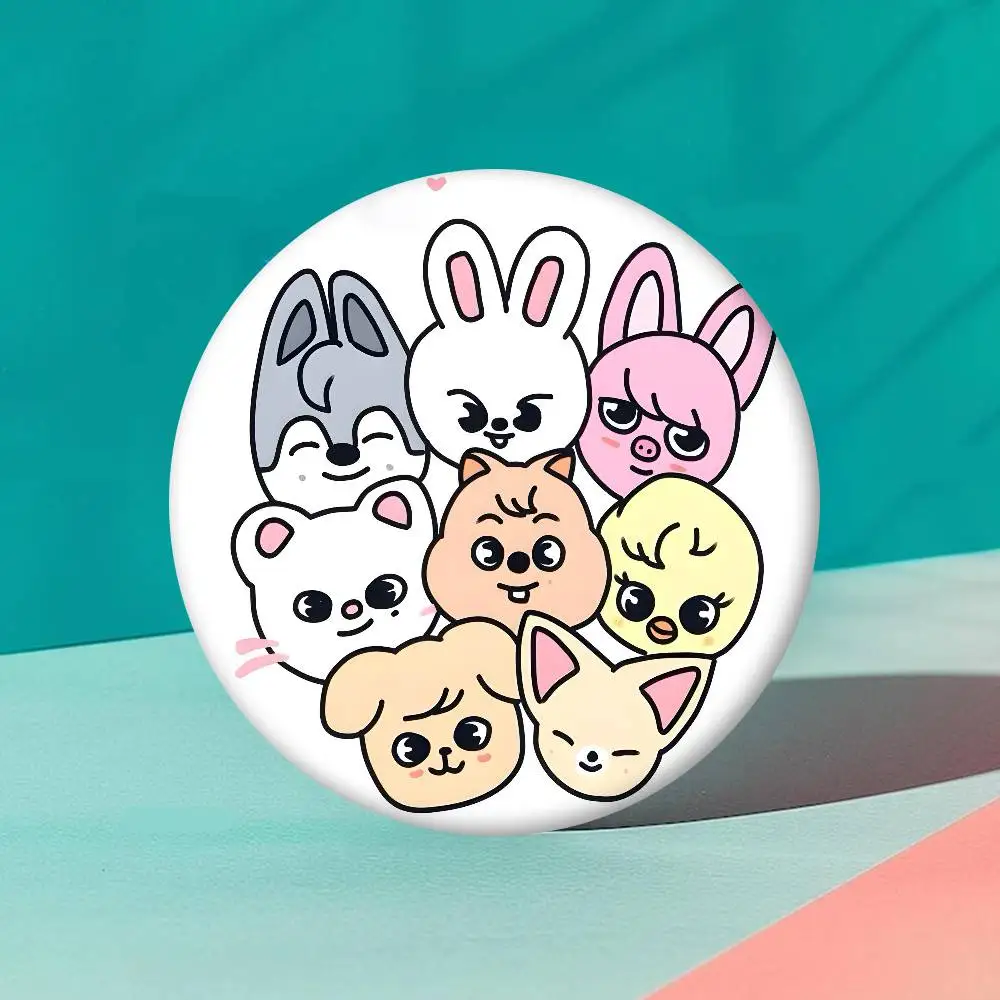 New Album Handmade Brooch Cartoon Cosplay Badge On Backpack Jewelry Accessories Gifts Singer S-Stray Kids view 6