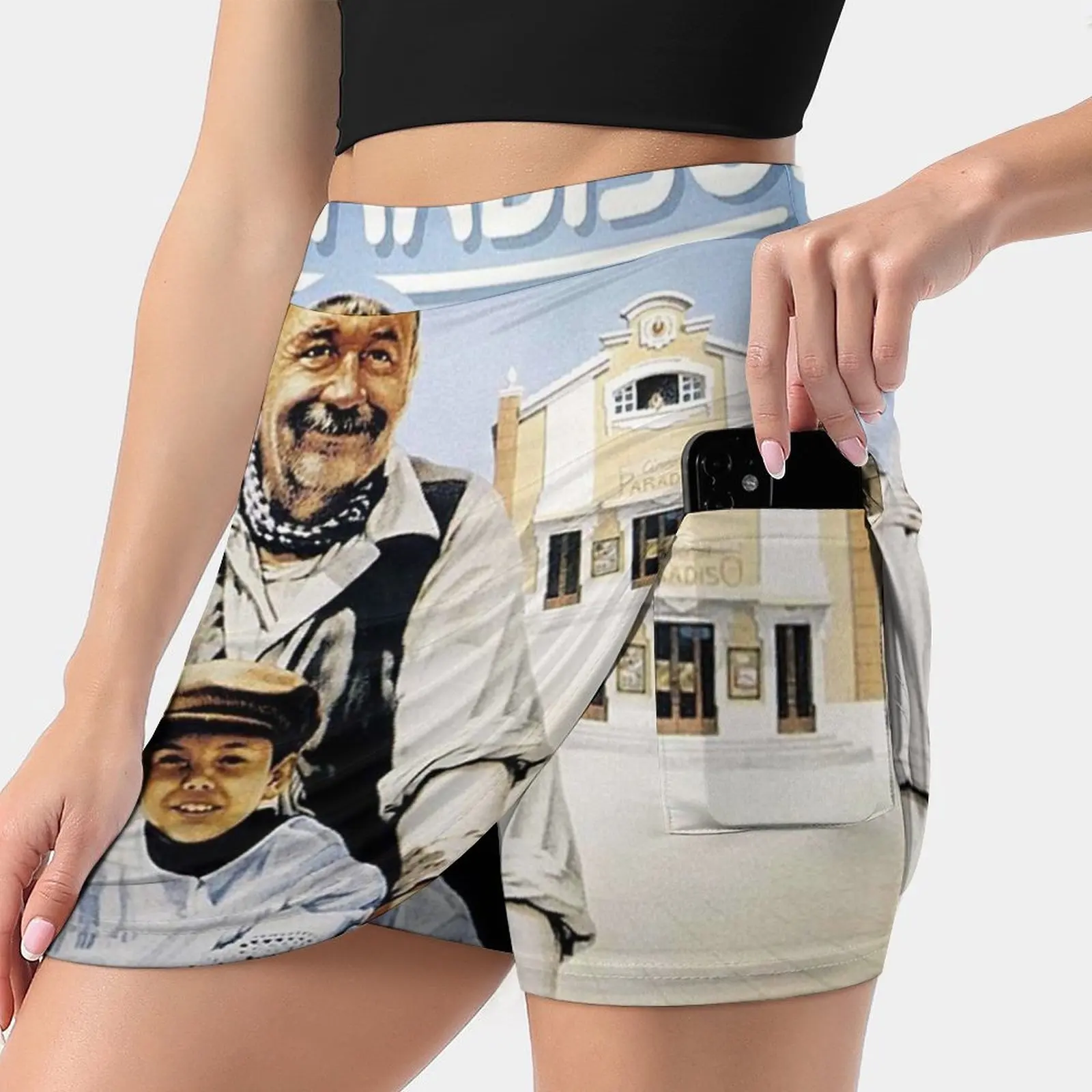 Cinema Paradiso Movie Korean Fashion Skirt Summer Skirts For Women Light Proof Trouser Skirt Cinema Paradiso Italian Film