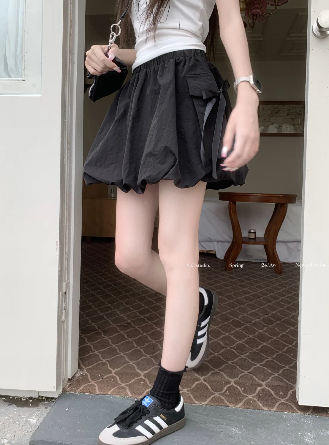 Faldas de satén plisadas para mujer, vestido de fiesta de graduación con abertura alta, ceremonia de premios nocturnos, glamuroso vestido de noche Formal elegante de lujo para banquete