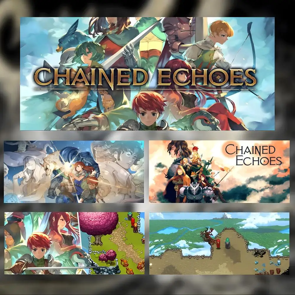 rpg game C-Chained Echoes Mouse Pad Large Thick Desk Pad Stitched Edges Gaming Mouse Mat for PC