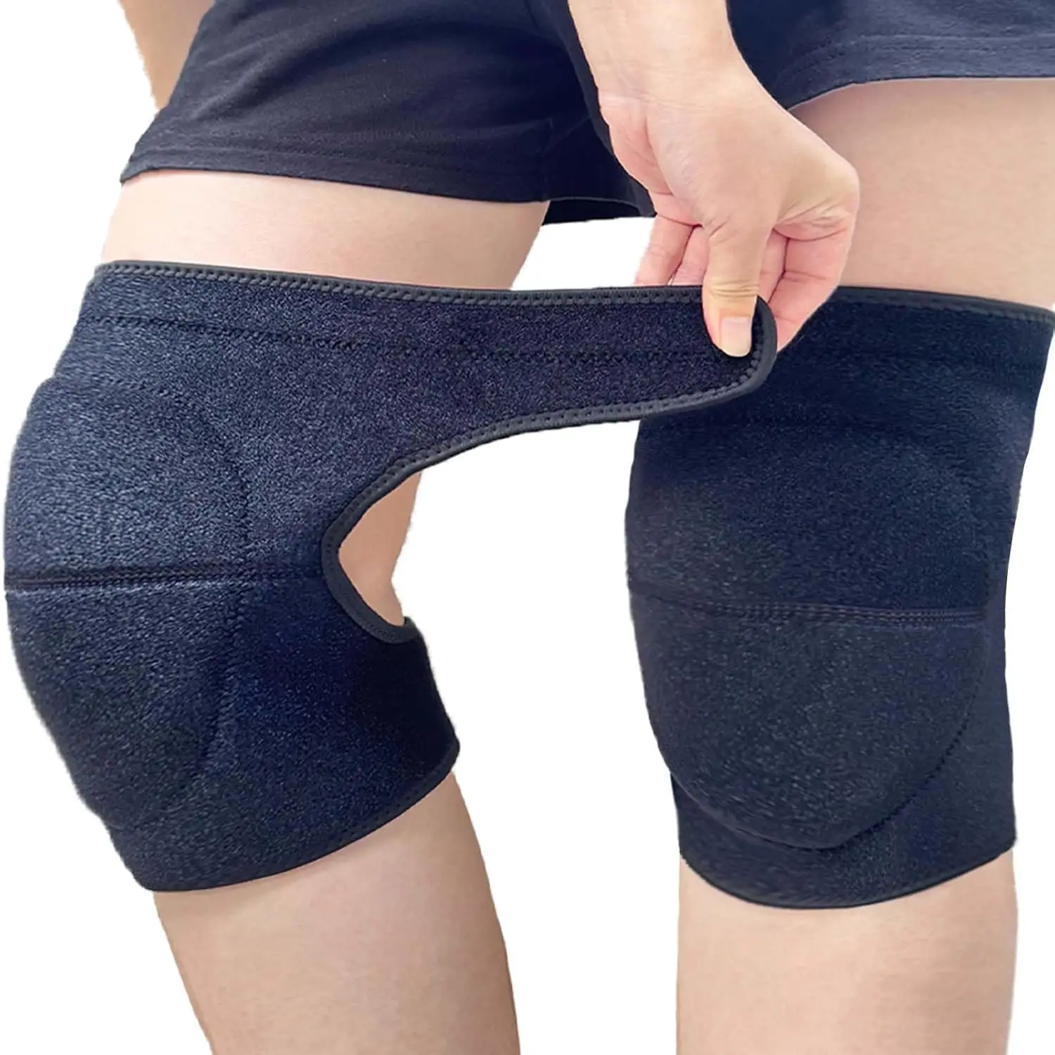 

Thick Foam Knee Pads for Men and Women, Waterproof Safety Protector for Gardening Cleaning Concrete Floor