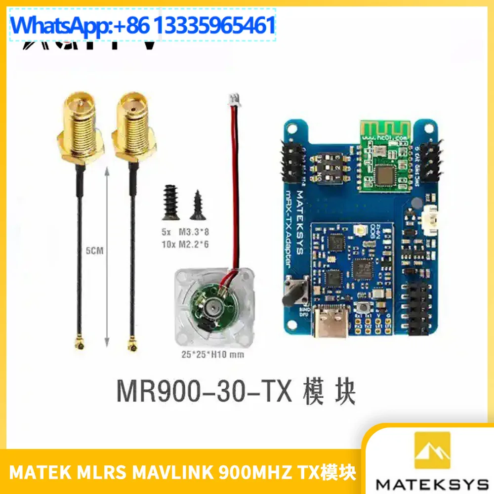 Matek mLRS 900MHz mR900-30-TX Transmit Receive mR900-30 Receive