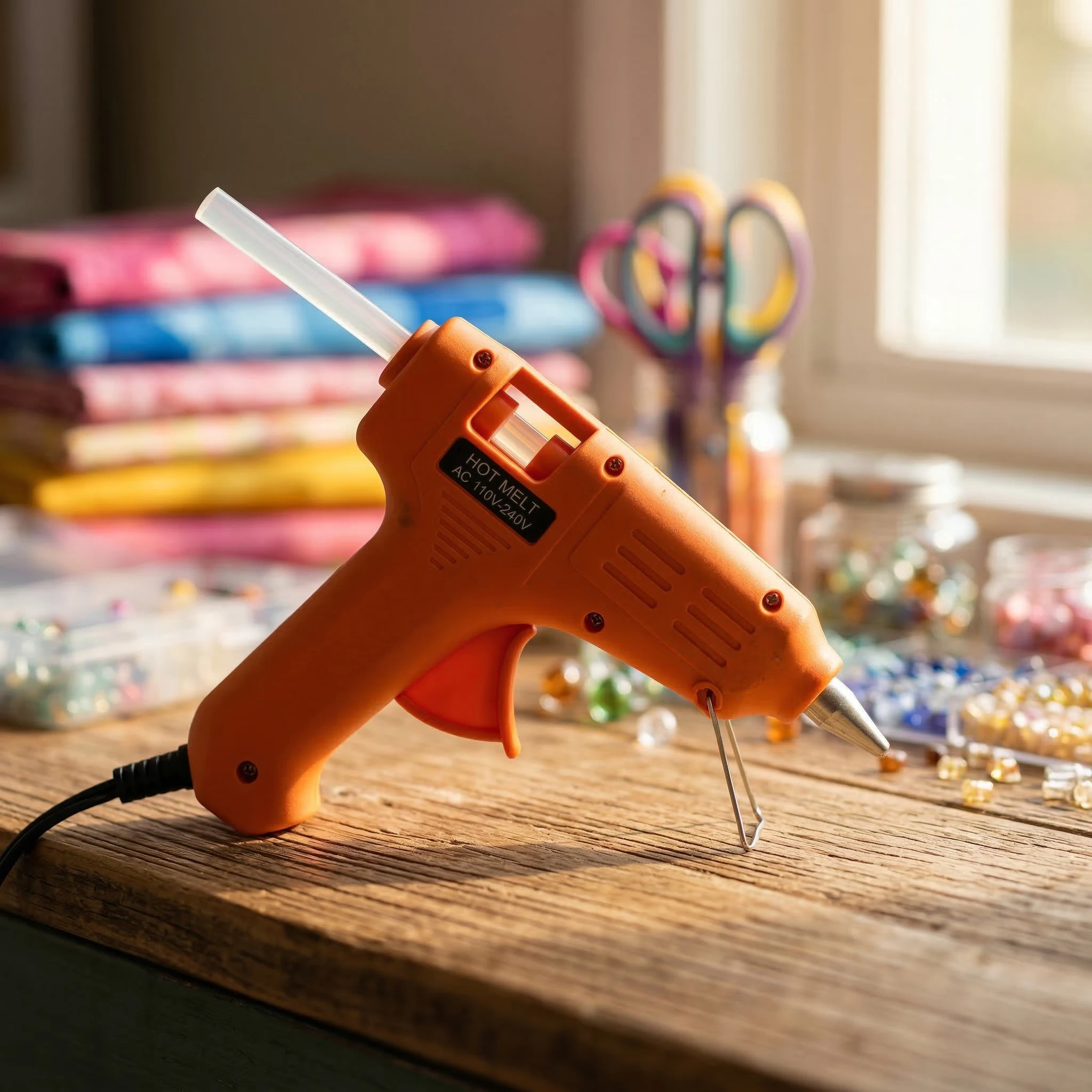 20W Hot Melt Glue Gun DIY Mini Household Industrial Guns Heat Temperature Thermo EU Electric Repair Tool Use 7mm Glue Sticks
