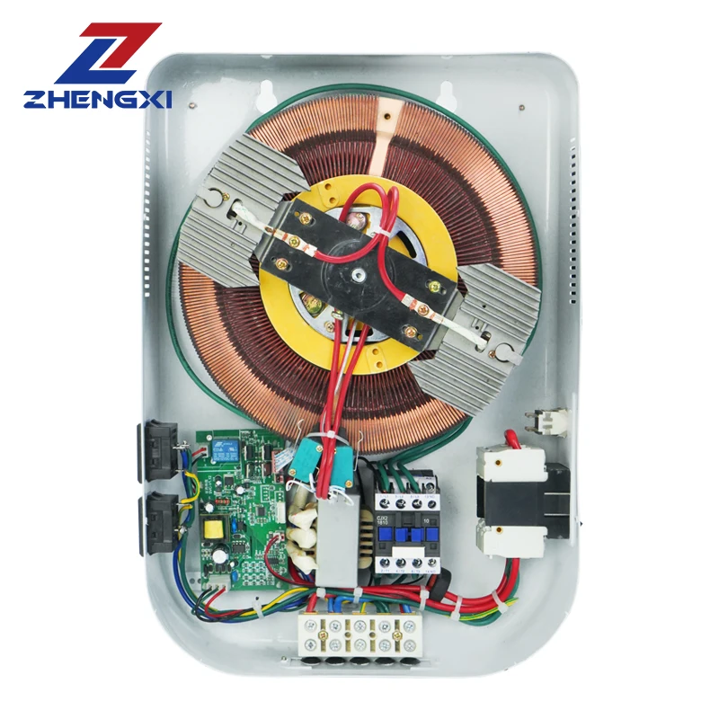 Single Phase 3KVA 3000VA 5000VA 10000VA Wall Mounted AC 220V 230V 110V Automatic Voltage Regulator/Stabilizer