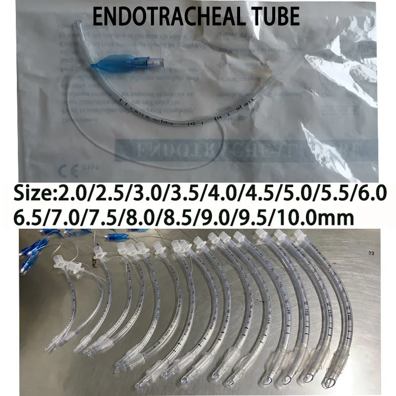

Aseptic endotracheal tube, inner diameter of sleeve 2.0-10mm, large balloon catheter, independently packaged, for animal use
