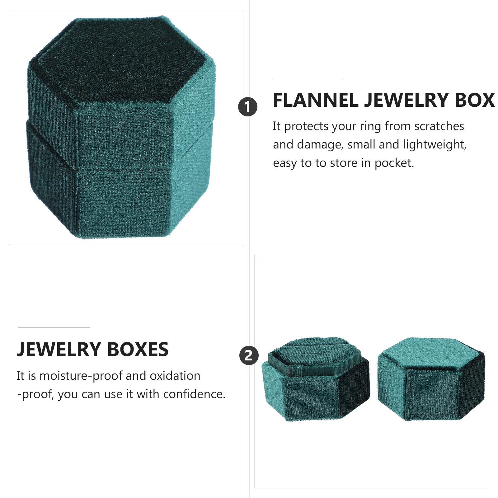 صندوق مجوهرات فاخر خاتم هدية للخطوبة الزفاف الذكرى اقتراح المحمولة الغبار مسدس خاتم صندوق مجوهرات هدية