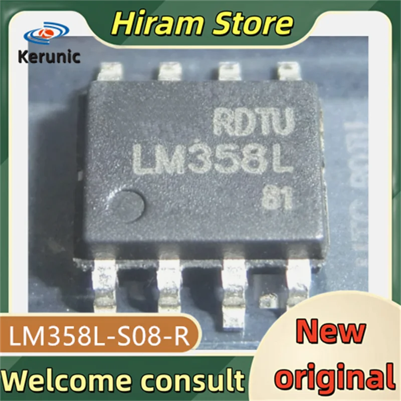 50PCS LM358L LM358G New and Original LM358L-S08-R LM358G-S08-R