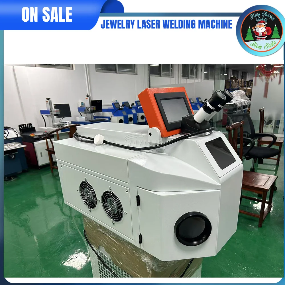 Good Price Factory Sale Micro Desktop Jewelry Welder 200W Pulse Laser Spot Machine for Fine Chain Link Ring Sizing Jewelry Work