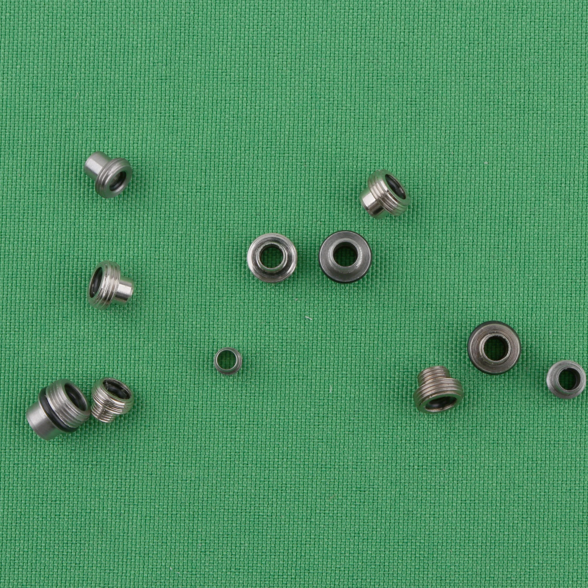 steel ! 10PCS mixed waterproof steel watch handles pipe for watch Crown Various sizes For watchmakers