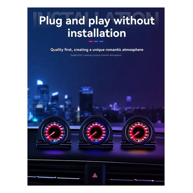 Премиум-автомобильный музыкальный ритм-светильник-указатель ритм-светильник ветровенное вентиляционное декоративное освещение USB 5 В Plug And Play желтый