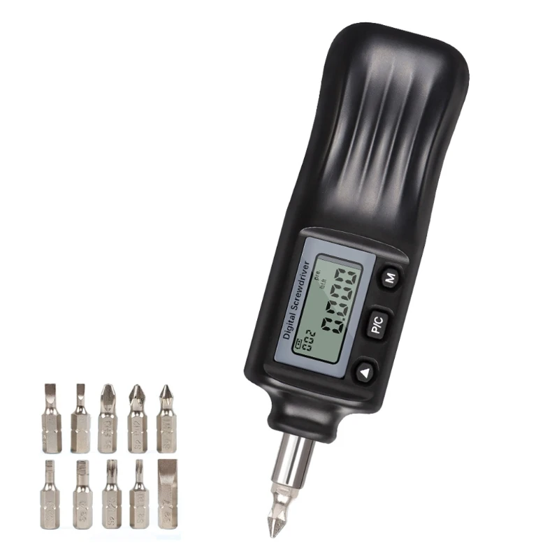 

Professional Electrician Torque Screwdriver, 0.3 1.48ft.lb, with Alarm and Interchangeable Bits