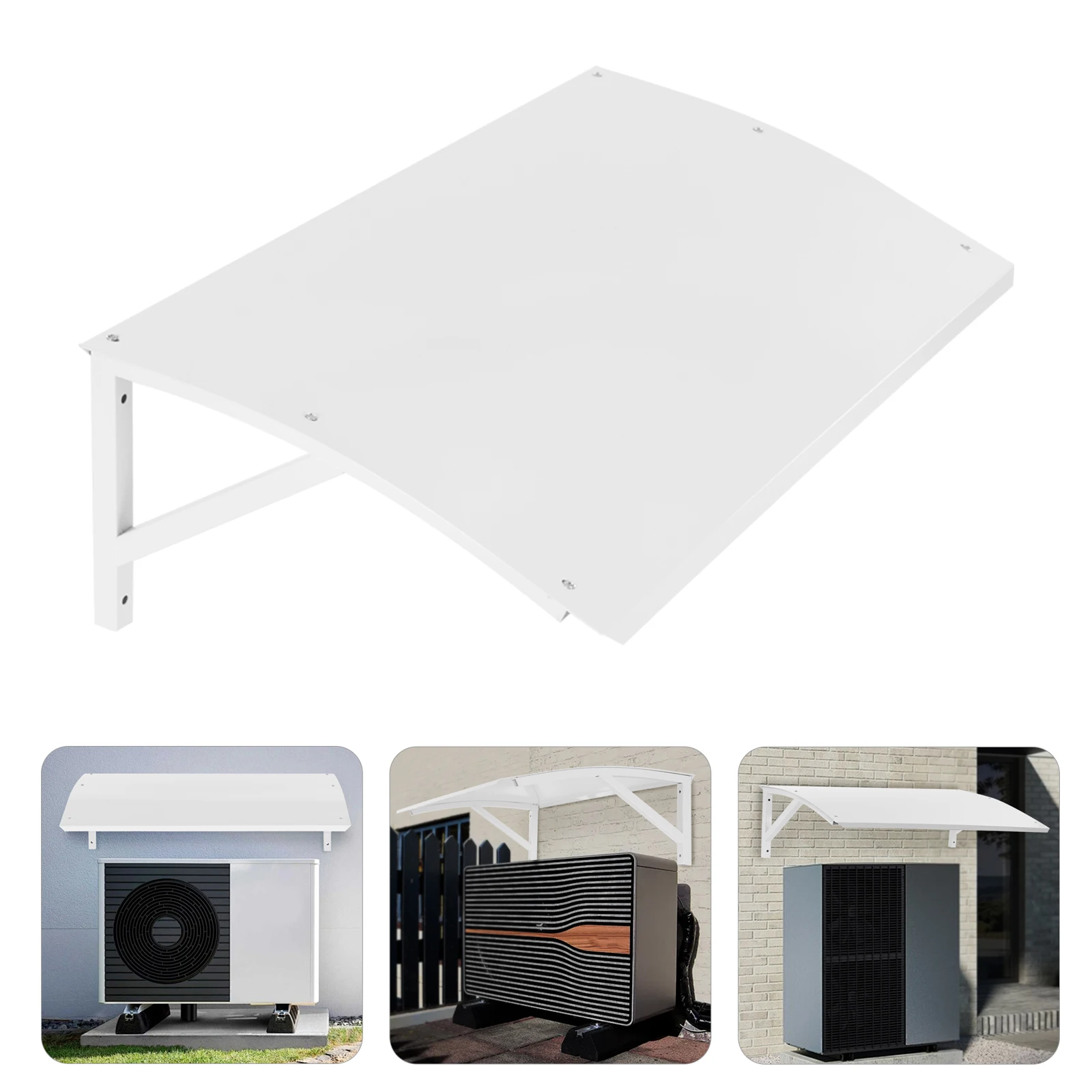 

Навес-чехол для наружного блока кондиционера, защитный тент для компрессора, мини-навес для патио, защита от УФ-излучения, дождя и снега