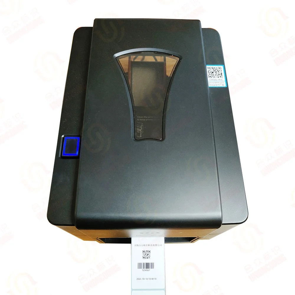 UC102 Desktop Direct Thermal Transfer Barcode Printer Barcode Stickler Printer Bar Code Label Printer