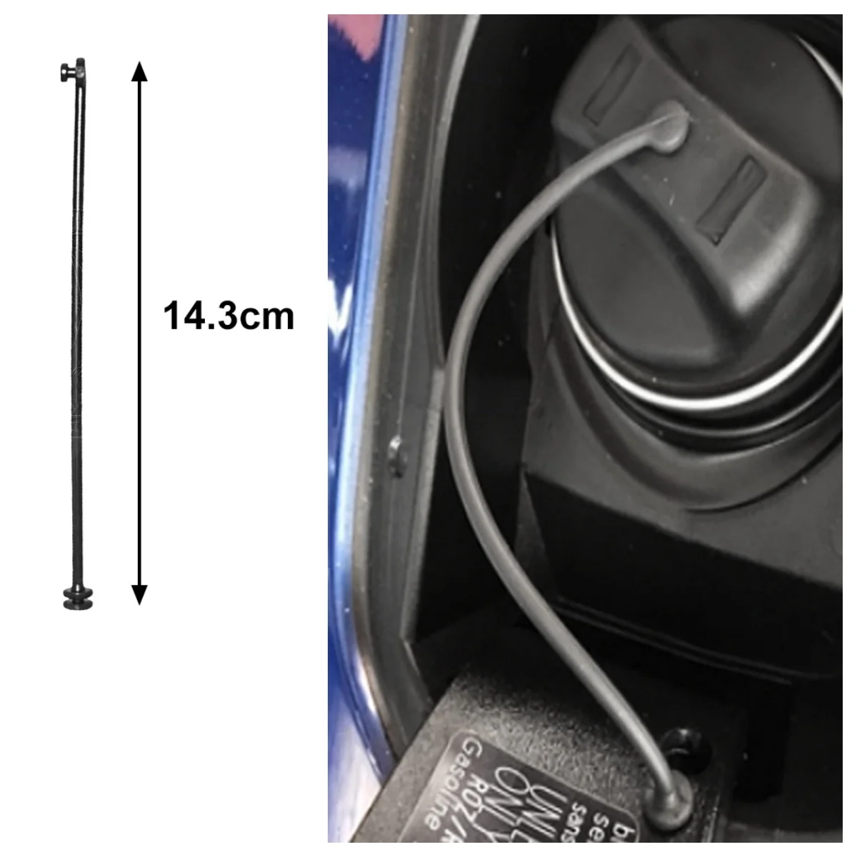 1/2Pcs Petrol Cap Tank Cover Line Fuel Wire Diesel 16117193372 For BMW E87 E88 E46 E90 E91 E92 E93 E39 E60 E63 E64 E65 E66 X3 X5