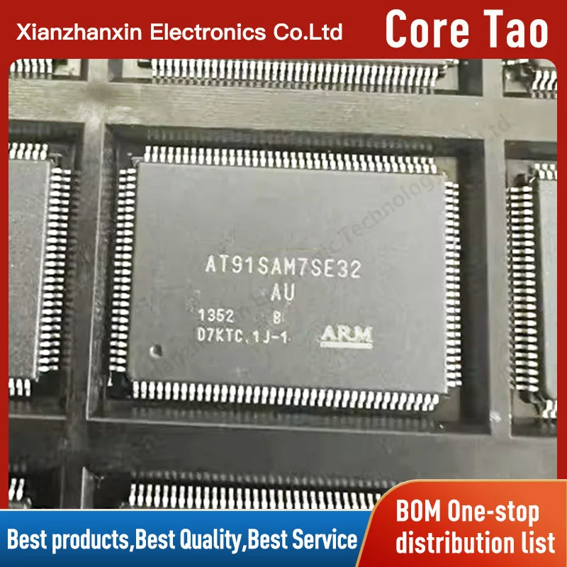 1pcs/lot AT91SAM7SE32-AU AT91SAM7SE32 QFP128 Microcontroller chip