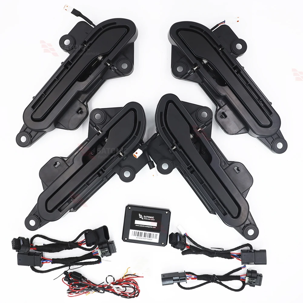 EANOPEC 8th Wireless Auto Presenting Door Handles For Tesla Model 3 Y Highland 3 OTA Waterproof IPX6 Easy Installation