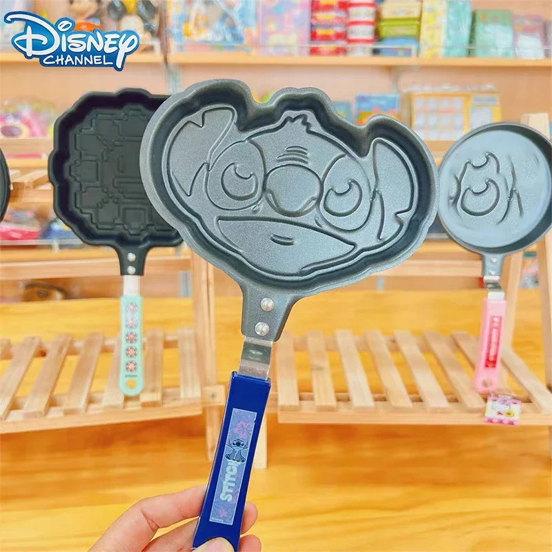 New Style Disney Stitch Electromagnetic Cooker Fried Pan Cartoon Cute Cake Pot Party Stitch Shape Pot Children Gift Decor