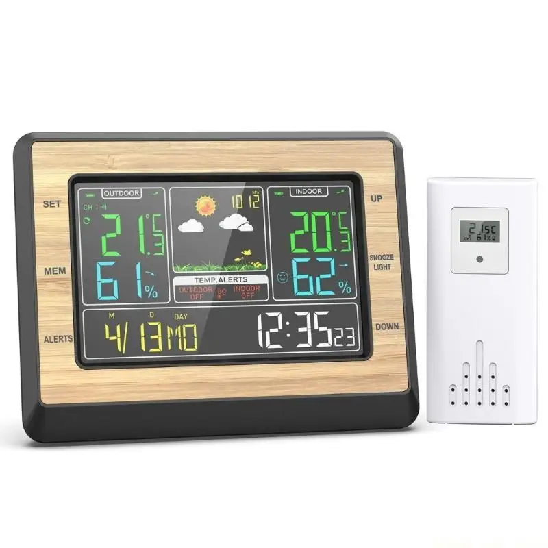 A2BE Modern Weather Forecasting Tracking Instrument Featuring High Resolution Display