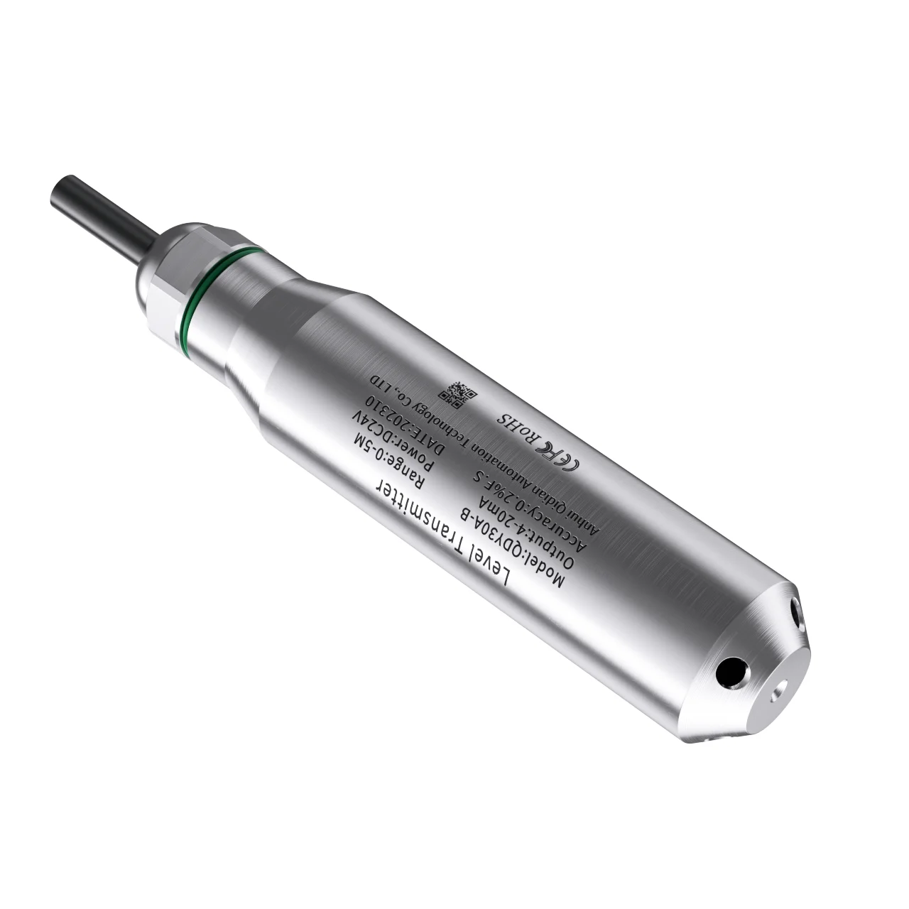 Imagem -05 - Hidrostática Nível Sensor Transmissor Medidor Transdutor de Alimentação Líquidos dc 24v dc 5v 01m 2m 5m para 420ma 0-10v Saída 03.3v