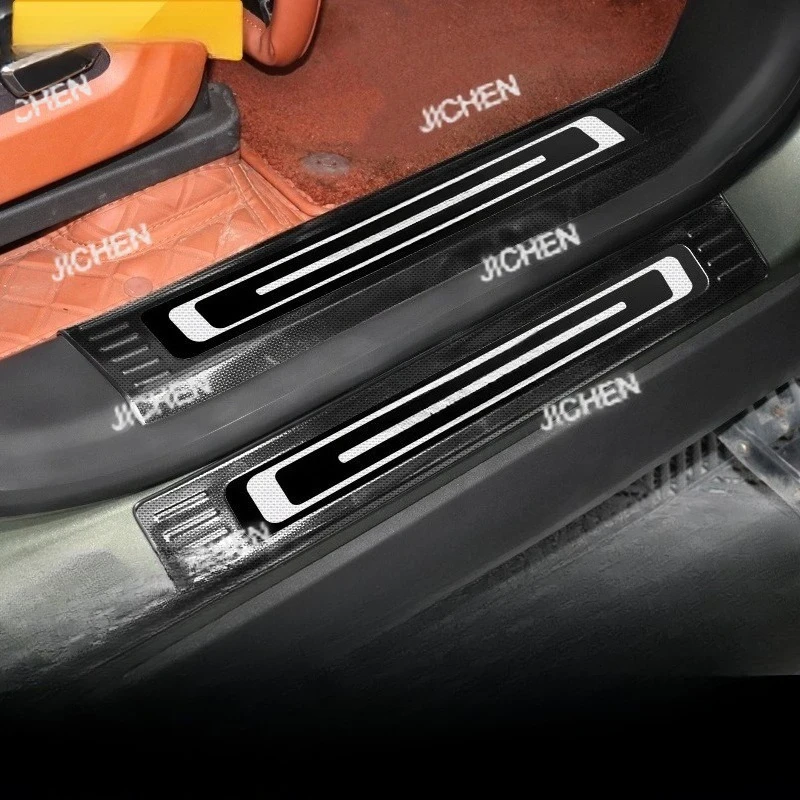 

2023-2025 автомобильная полоса на порог из нержавеющей стали, педаль приветствия, багажник, защита от царапин, аксессуары
