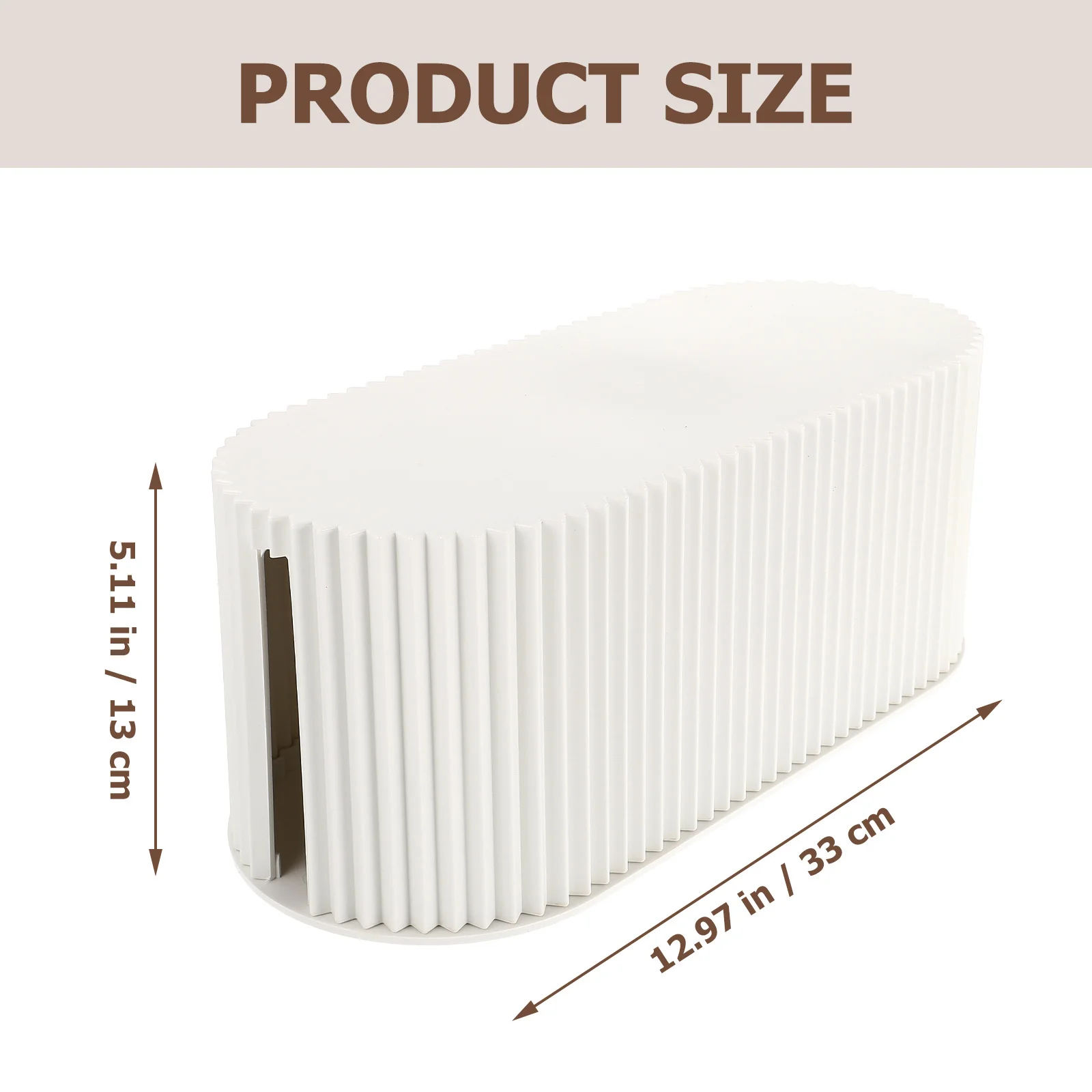 منظم كابلات سطح المكتب القوي، منظم سلك كبير للإكسسوارات المنزلية للحمام والمطبخ وغرفة المعيشة #3