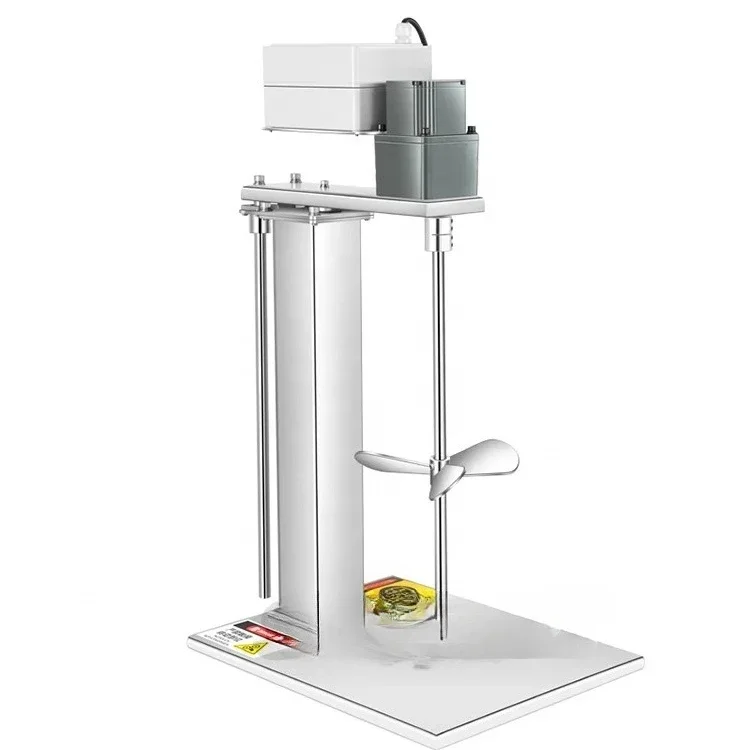 

Factory Direct Electric Liquid Mixer Automatic Lift Agitator Chemical Milk Tea Food Industry Paint Mixer