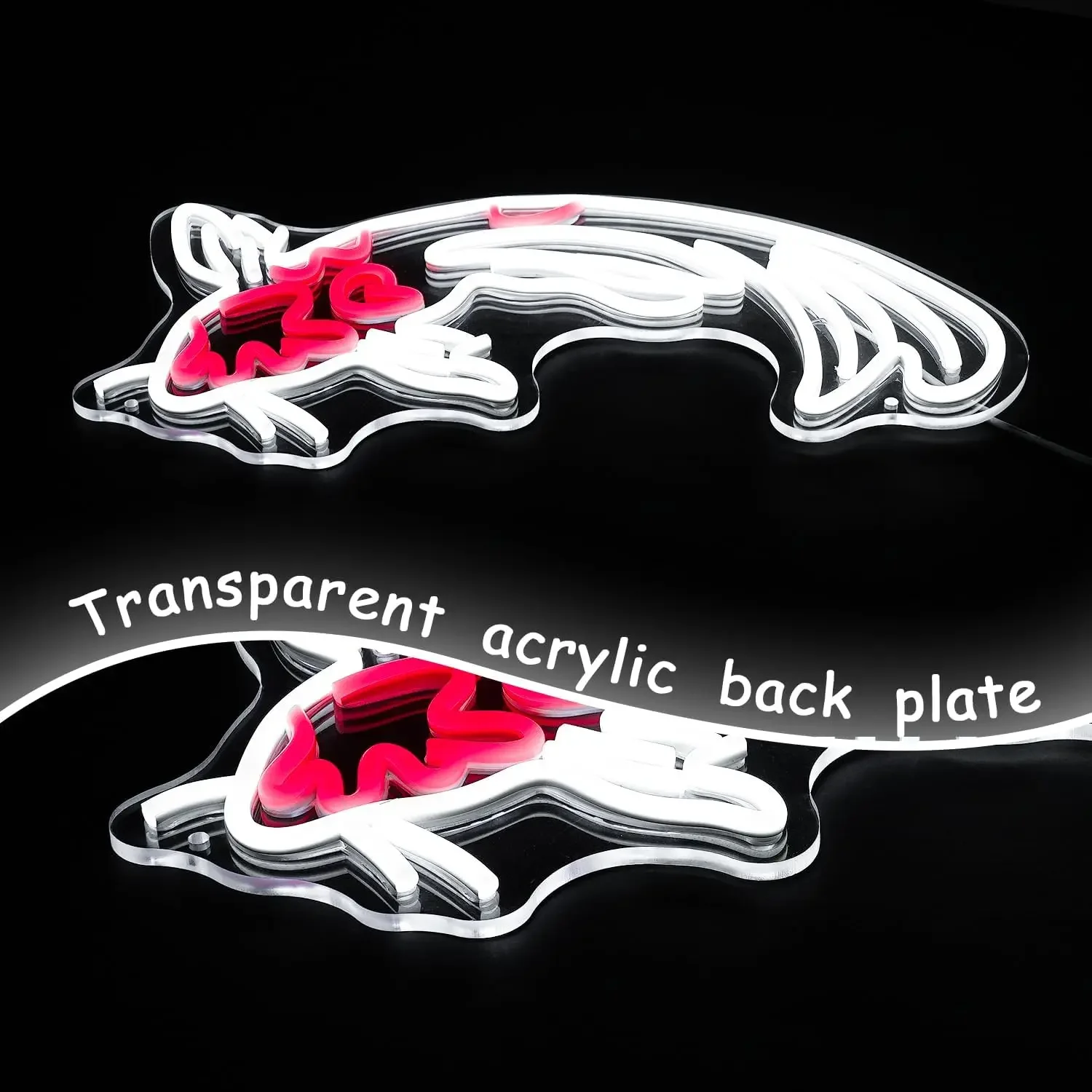 LED Karpfen Neonlicht Zeichen Acryl Neon Zeichen USB Dimmer Schalter für Zuhause Schlafzimmer Wohnzimmer Shop Shop Pub Wand Kunst Dekor