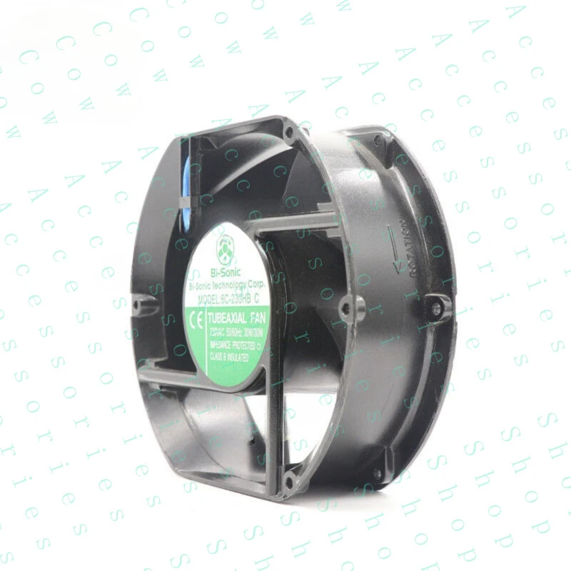 PP+ FOR Bi-sonic 6C-230HB C Axial Fan 230V 50/60Hz 30W 172*150*51MM Cabinet Cooling Fan