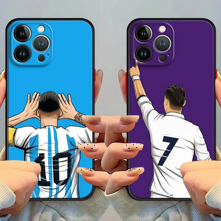 حافظة لهاتف آيفون 16e 13 Mini 14 12 11 XS 7 8 15 Plus X 16 Pro Max