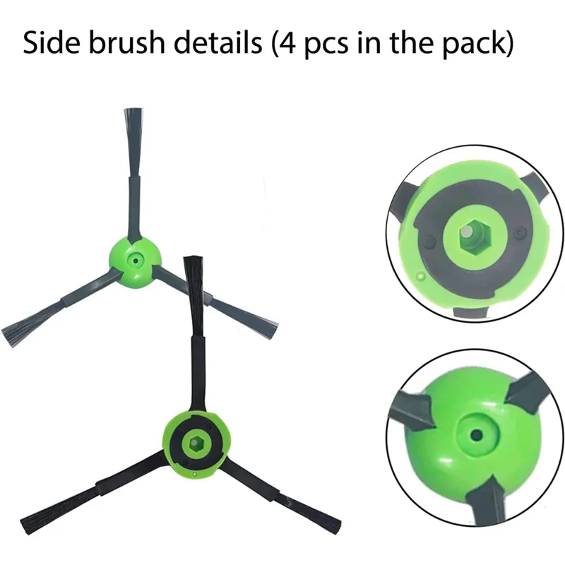 YCOC-для Irobot Combo J5 + I5 + Puls версии пылесоса основная боковая щетка Hepa фильтр швабра тканевые мешки для пыли запасные части