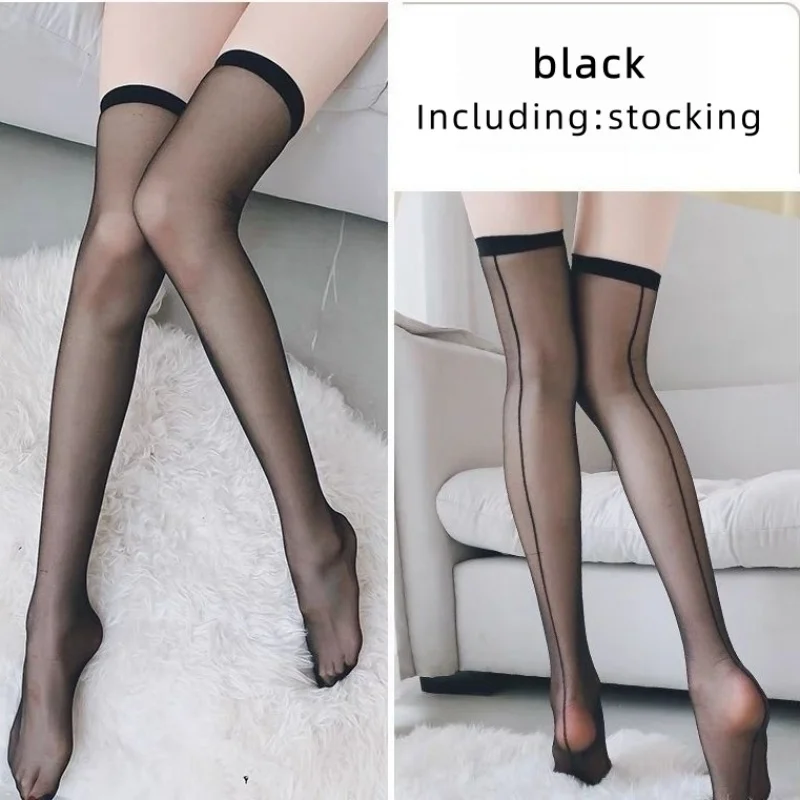 Rückseitige Vertikallinie Over – Thigh High Sock Stay Up Bewertung und Preis