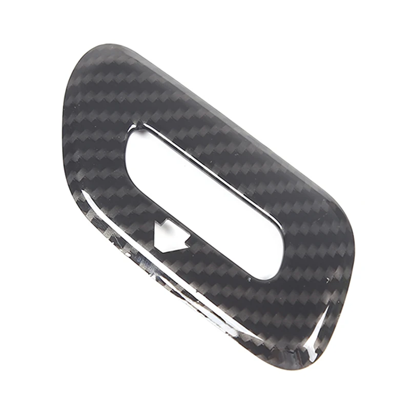 لشروليه كورفيت C7 2014-2019 ABS ألياف الكربون سيارة المرآب التحكم عن بعد التبديل غطاء ملصق مزخرفة اكسسوارات السيارات #3