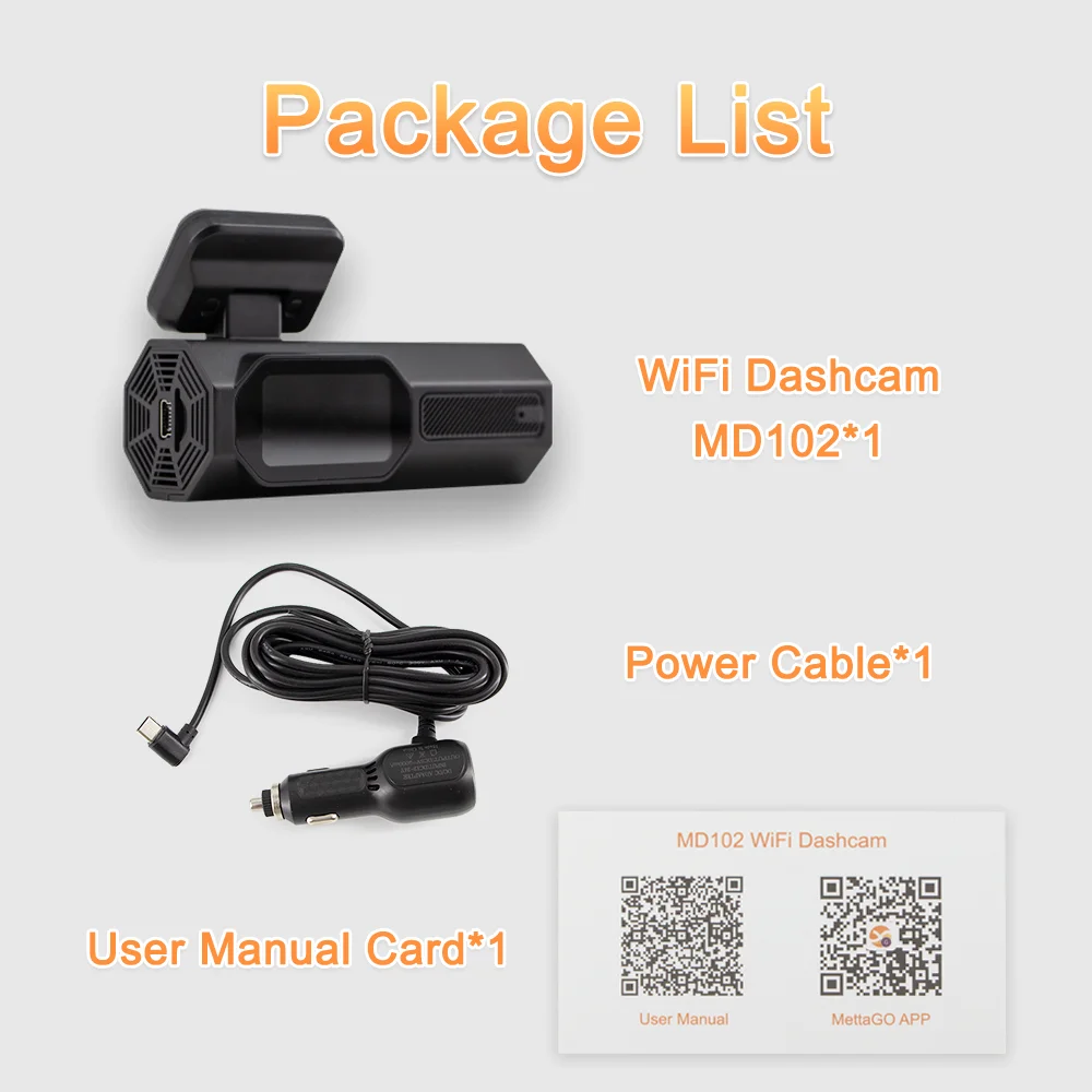 Dash Cam Auto 2K For Car DVR WiFi Dash Camera Vehicle DVR Recorder HD Video Recorder Web App Control