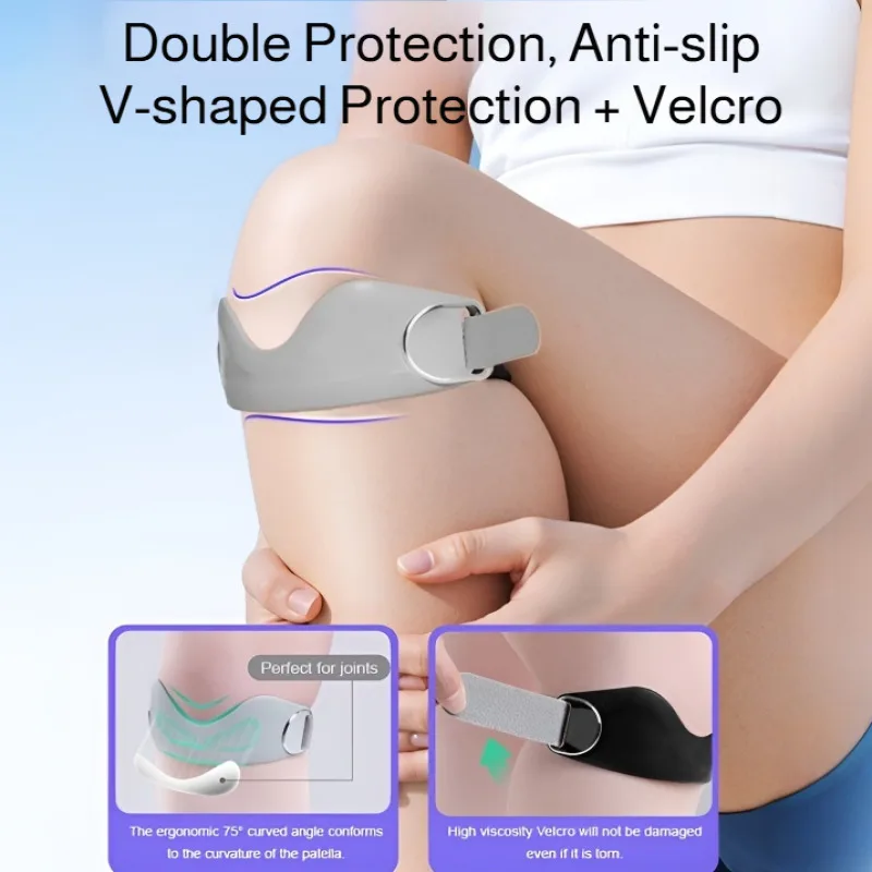 Verstellbarer Patella-Gurt für Laufen, Springseil, Wandern, Kniebandage zur Schmerzlinderung und Stabilisierung bei Sehnenentzündung und Meniskusverletzungen