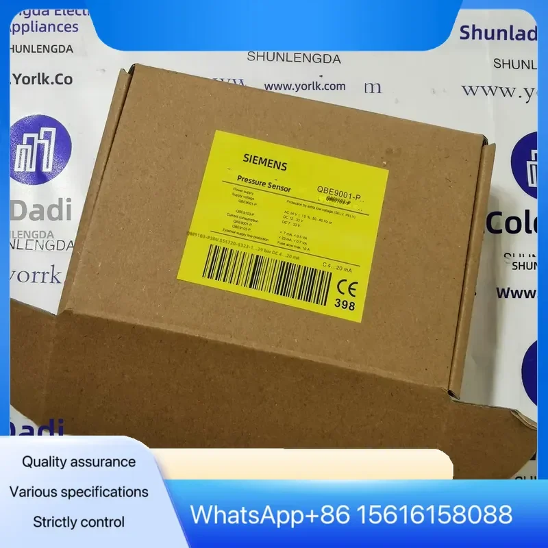 New QBE9103-P30U QBE9103-P60U Pressure Sensor HVAC Water Pipe Transducer 4-20mA Output Industrial Automation Control Module