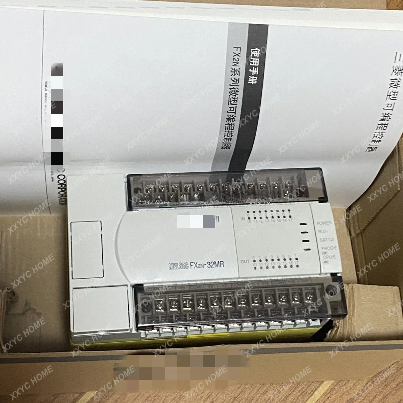 Original FX2N 32MR 001 FX2N 32MT 001 PLC Module 100 - 240VAC 32 Points Programmable Controller New in Box