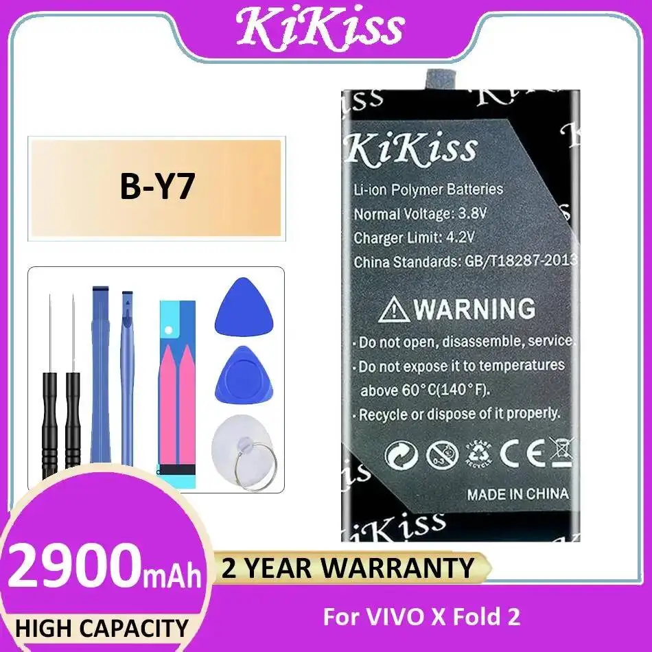 

Аккумулятор мобильного телефона, хорошая низкотемпературная работа, 2900 мАч для Vivo X Fold 2 B-Y7, прочный