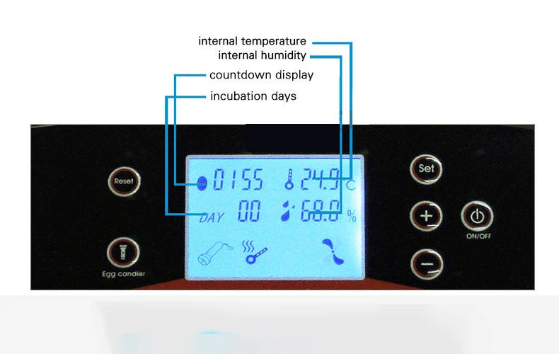 Kontroler dla inkubator jaj HHD 56, część zamienna do inkubator jaj cyfrowego