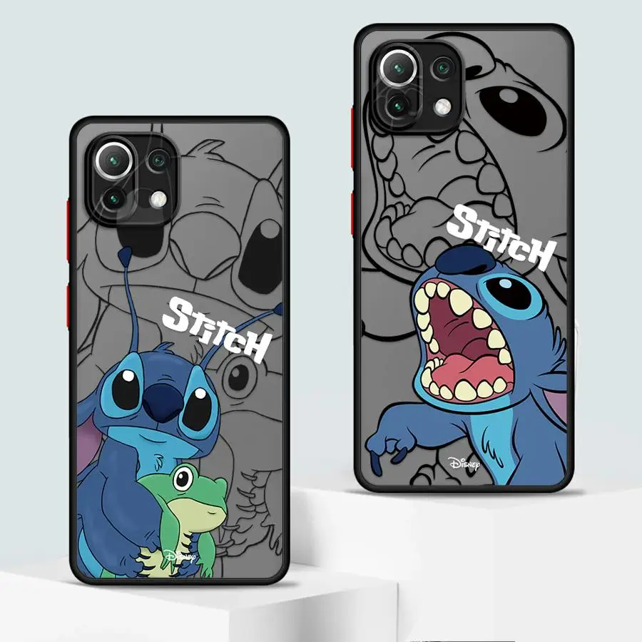 حافظة ديزني ستيتش لهاتف شاومي ريدمي نوت 9s 12S 14 Pro 10s 11 12 13 Pro Plus 11s غطاء ناعم