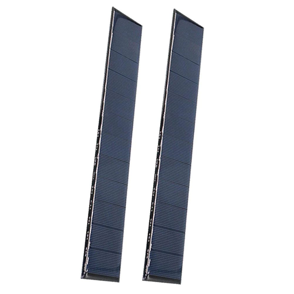 2Pcs 6V 300mA Small Solar Panel 1.8W Polysilicon Module For DIY Toys Charger Home Lighting Science Project Alternative Energy