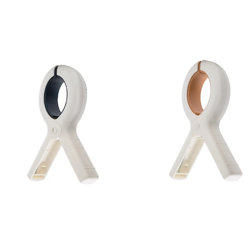 ビーチタオル用の大きなクリップ,衣類を乾燥させるためのシームレスなプラスチッククリップ,強力な防風,固定