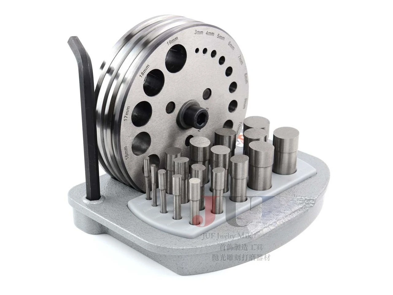 

UK imported Durston 17 hole round punch die punch punch stamper 3-19mm 1202