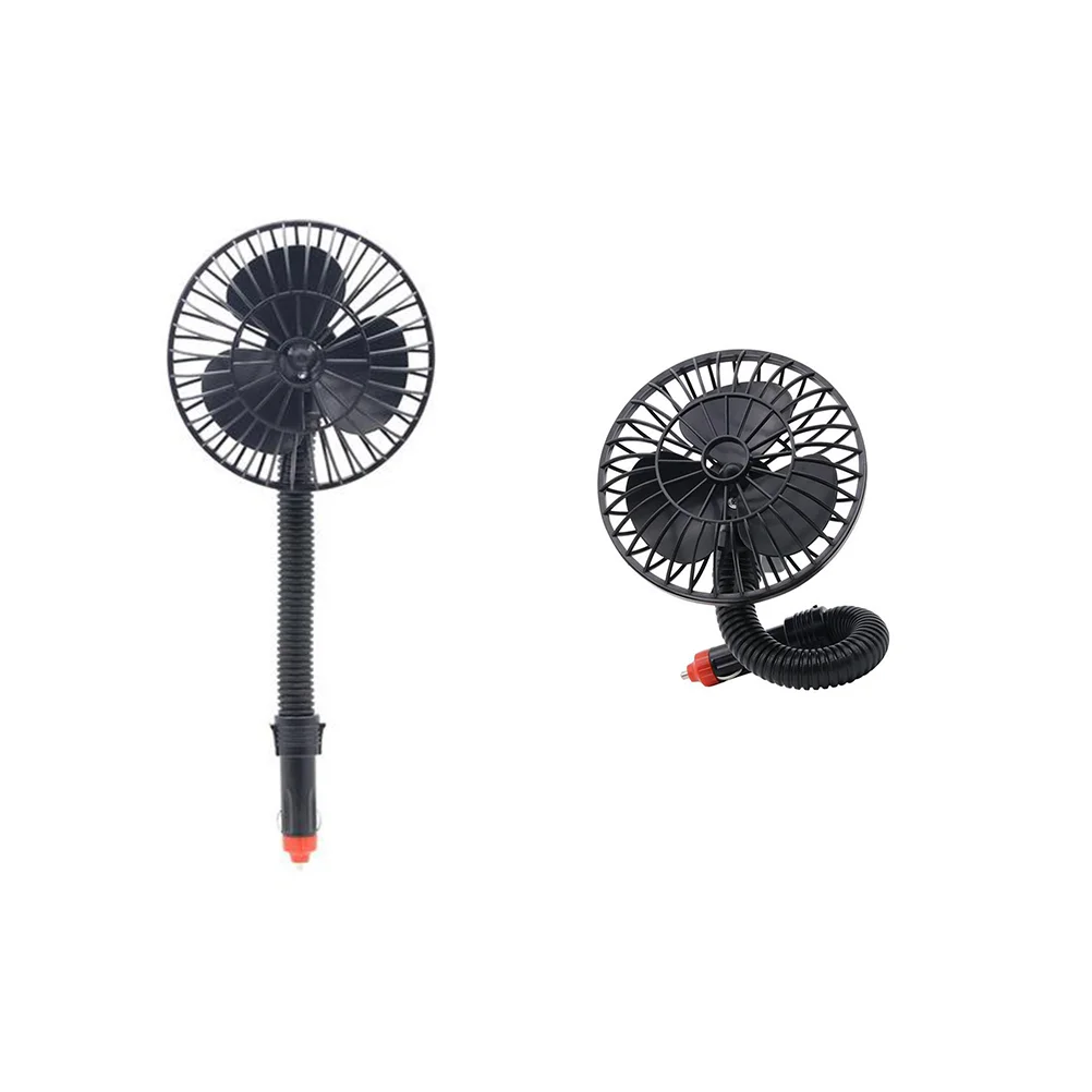 12 V Energy-saving Car Fan Cooling for Various Vehicles Summer Supplies Degree Rotating