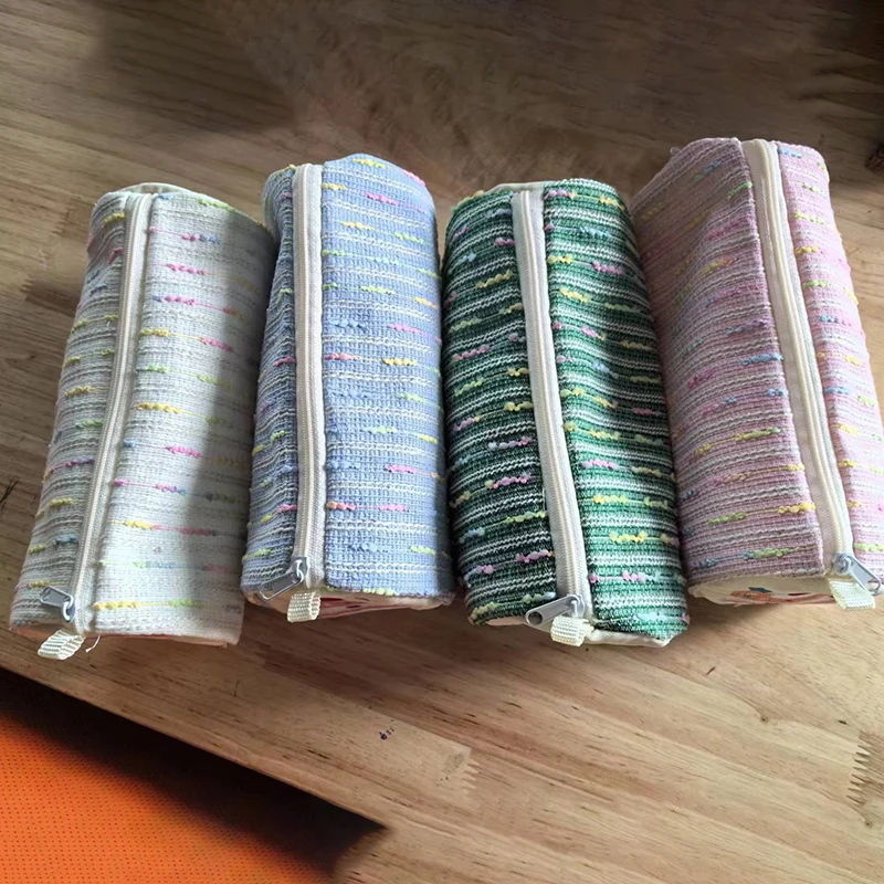 Милый мультяшный карандаш для торта с клубничным рисунком, оригинальный универсальный большой контейнер для хранения, модная коробка для канцелярских принадлежностей