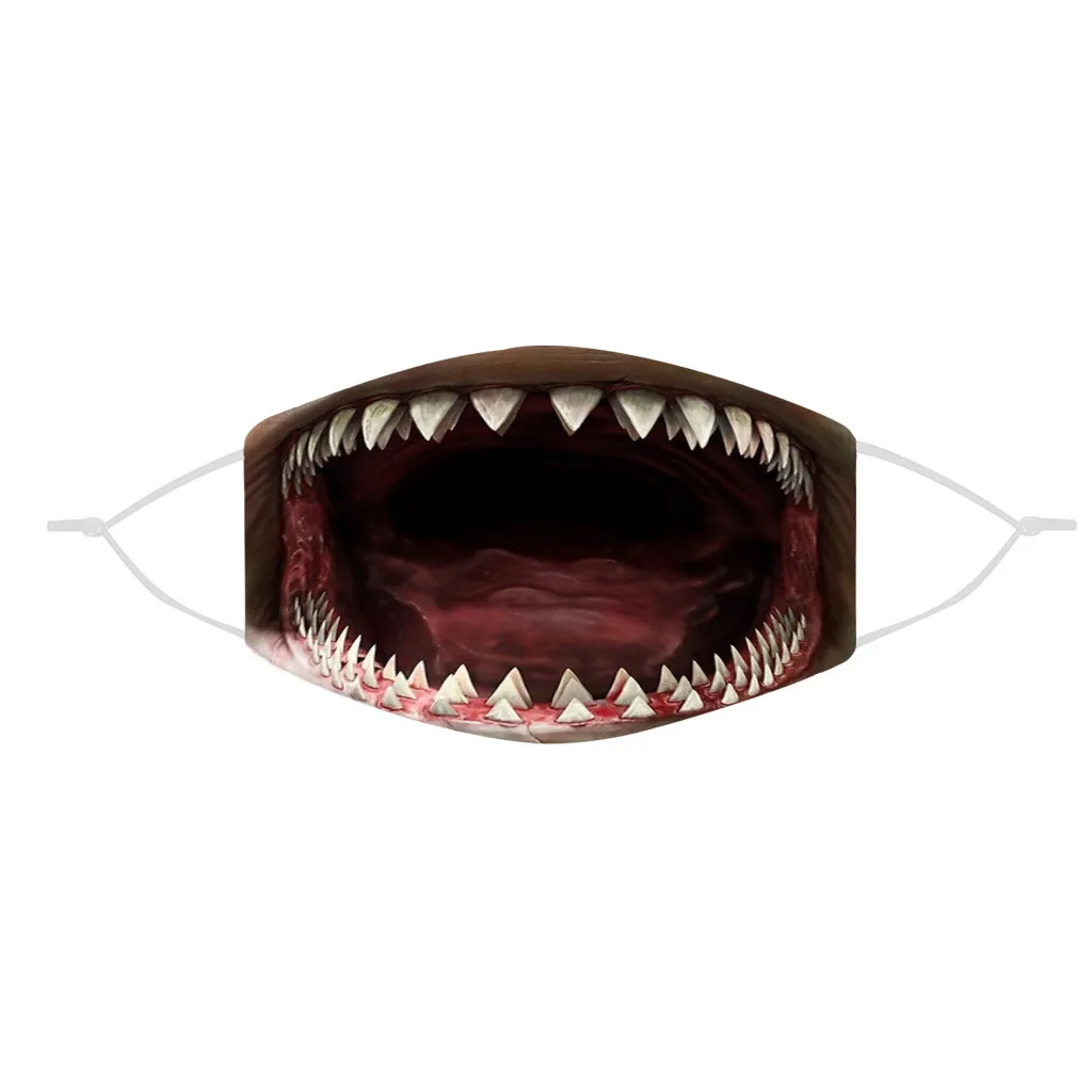 Adult Funny Printed Mask Breathable And Sunscreen Essential Comfortable Mask For Long-Distance Travel High-Filtration Face Mask