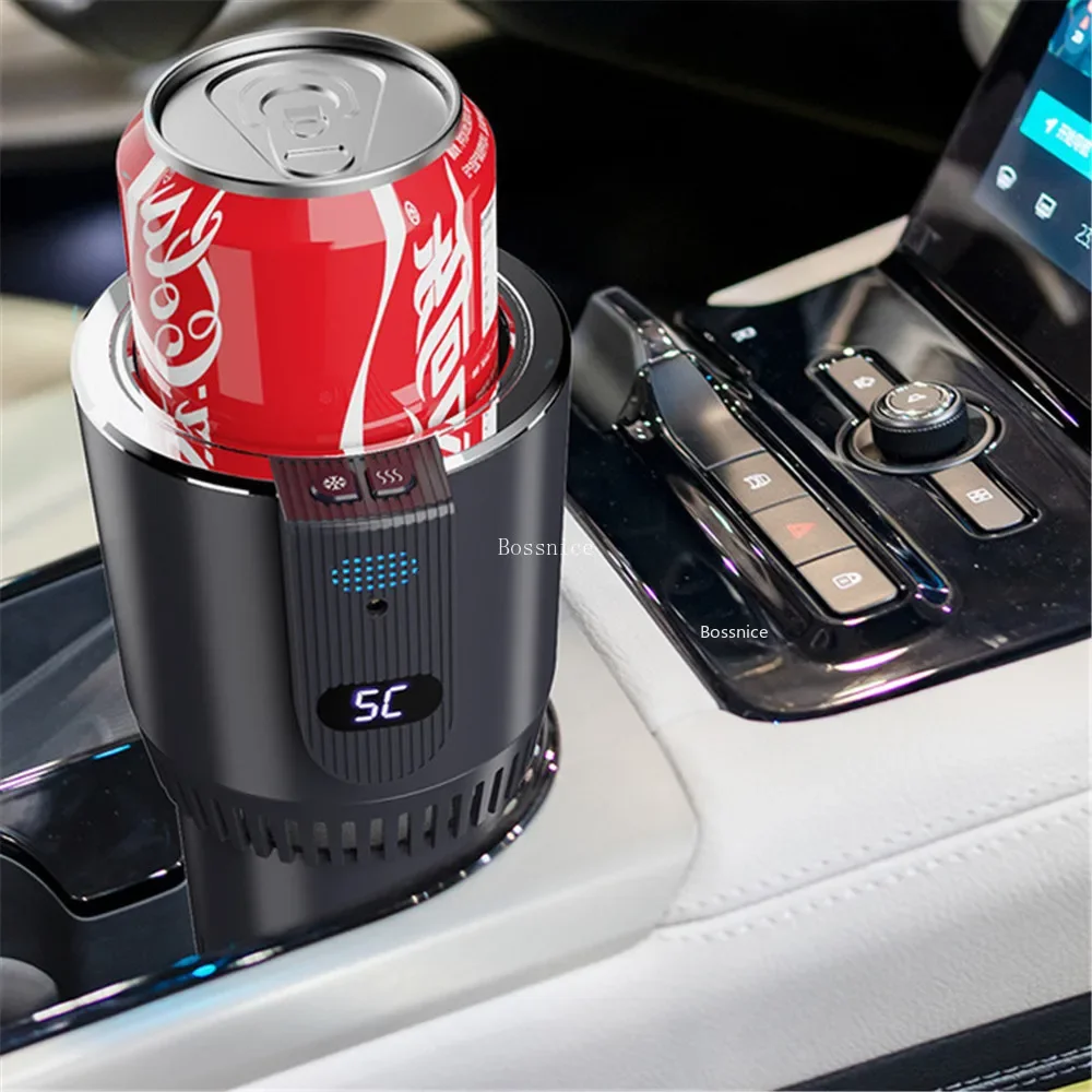 24V Car Heating Cooling Cup  Warmer Cooler Smart Cup Mug Holder Tumbler Cooling Beverage Drinks Cans Summer Drink