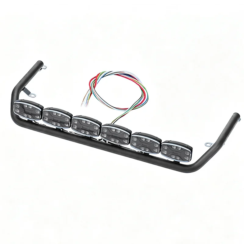 LED Simulation Two-color Spotlight Multi-mode Flashing for 1/14 Tamiya RC Truck SCANIA 770S R620 VOLVO ACTROS 3363 TGX Car